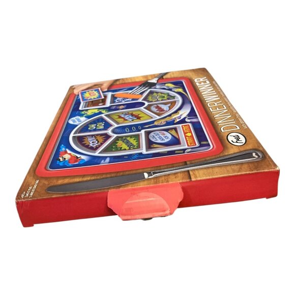 Fred & Friends DINNER WINNER Kids Superhero Fun Dinner Game 9 Compartments NEW - Picture 6 of 6